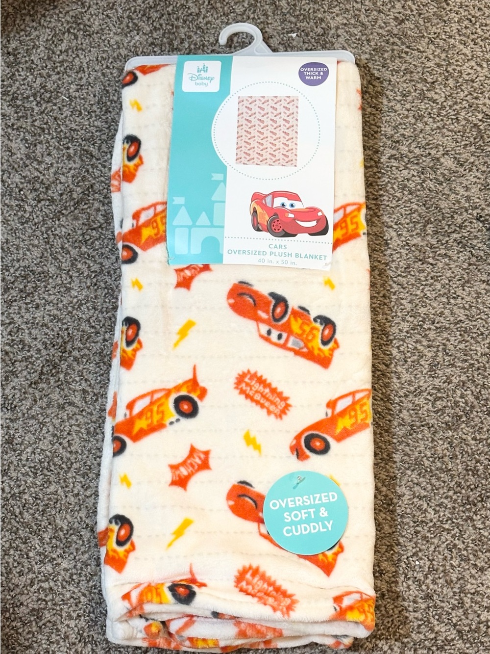 Kids Accessories - Cars Plush Blanket